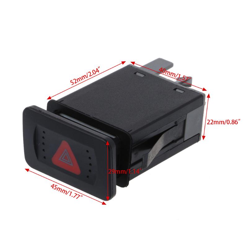 Hazard Warning Light Switch Control Button for Golf MK4 Bora 1998-2006 1J0953235 Car Accessories