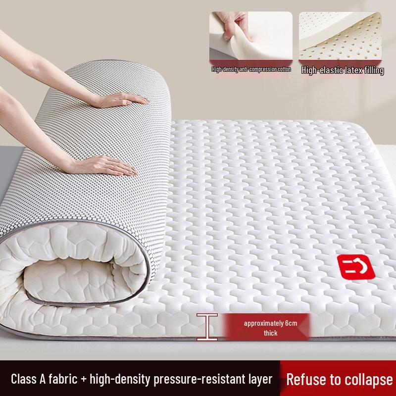 Latex Mattress: Soft, Single, and Ideal for Dorms or Rentals