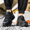 Fashion Work Sneakers Steel Toe Shoes Men Safety Shoes Puncture-Proof Work Shoes Boots Fashion Indestructible Footwear Security