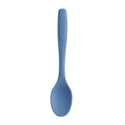 Silgarden Yogurt Spoon, Blue, 1 Piece, Korean Popular Tableware