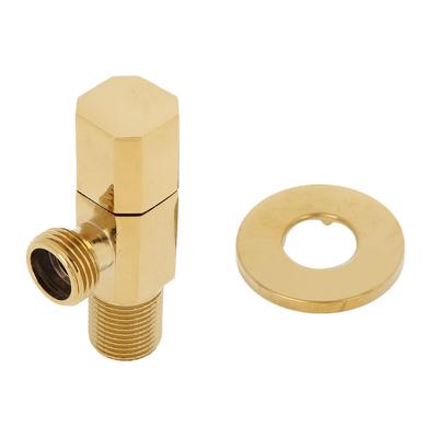 Robinet d'arrêt d'eau chaude/froide en laiton, Valve d'angle, salle de bains, toilettes, mitigeur, accessoire de douche