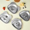 Children Plates Children Dinner Trays Cartoon Children Food Containers Stainless Steel Material for Children Restaurant