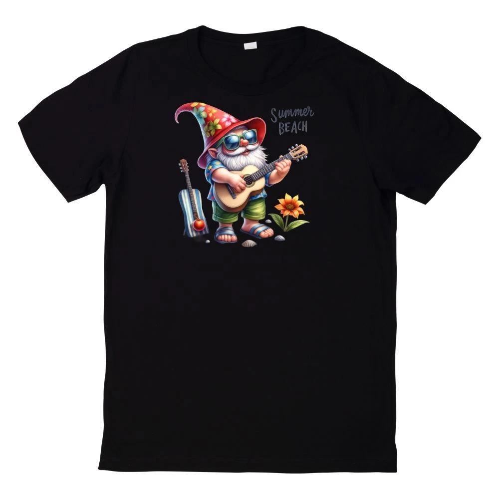 T-Shirt Aquarell Strand Sommerzwerg XXL
