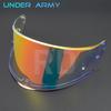 LS2 Helmet Original Factory Manager Lenses FF397/801 Electroplated Silver Tan Lenses Sun Protection Lenses