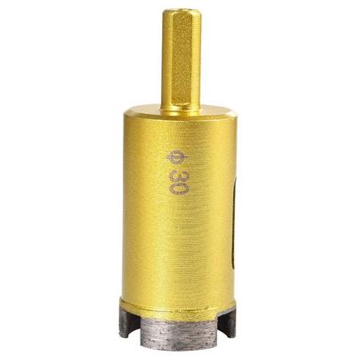 2 Inch Diameter Diamond Drill Bit 10mm(0.39in) Shank Masonry Hole Saw  For Drilling Marble