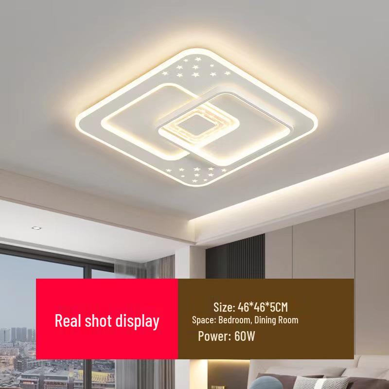 Modern Minimalist LED Ceiling Light - Whole Home Combination for Living Room and Bedroom