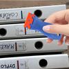100pcs Double Sided Plastic Scraper Blades Window Floor Car Sticker Removal Replacement Window Cleaning Tool