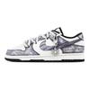 Dunk Purple Mist Snow Abrasion Resistant Low Top Skateboard Shoes Unisex Purple HF5441-100(Team773-1)