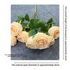7 Heads Real Happy Imperial Rose Flower Mini 9 Colors Valentine's Day Flowers Photography Photo Gift Rose Flowers Decorative