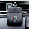 Car Interior Storage Bag Air Outlet Debris Bag Hanging Organizer Box for Alfa Romeo Giulia Giulietta MiTo Stelvio Tonale 4C 8C Disco Volante Gloria