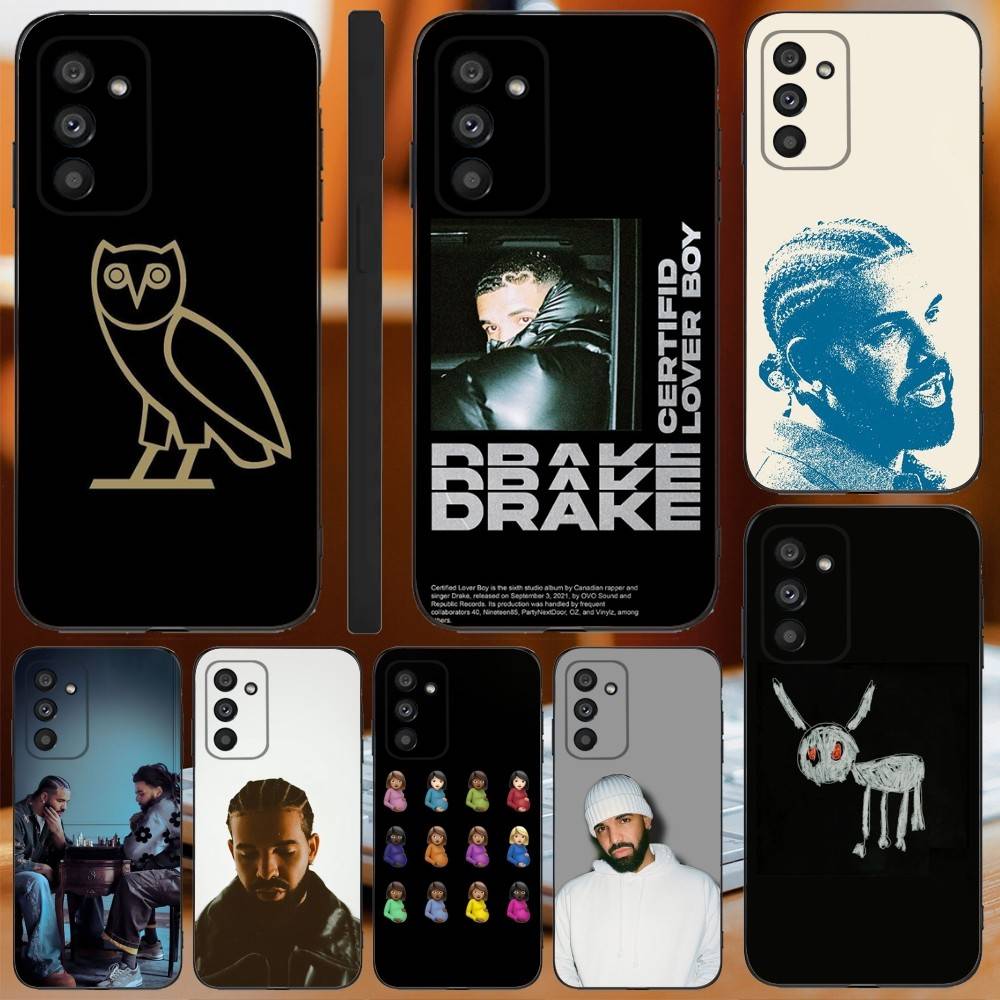 Rapper D-Drake Phone Case For Samsung Galaxy A13,A21s,A22,A31,A32,A52,A53,A71,A80,A91 Soft Black Cover
