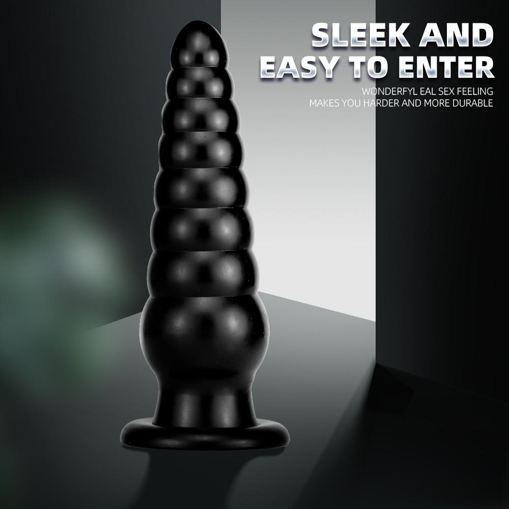 Obrovské anální sexuální hračky Velká anální zátka Dilatador Masážní přístroj na prostatu Pro muže Žena Gay Dospělý Stimulátor rozšíření řiti Velké anální korálky