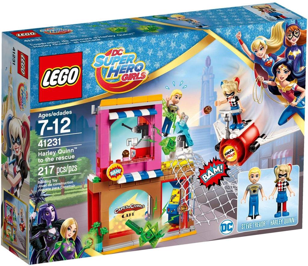 LEGO Super Hero Girls Harley Záchranná mise 41231 Quinnové