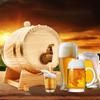 With Tap Wine Barrel Wood Beer Container Bar Tool Beer Dispenser  Pub
