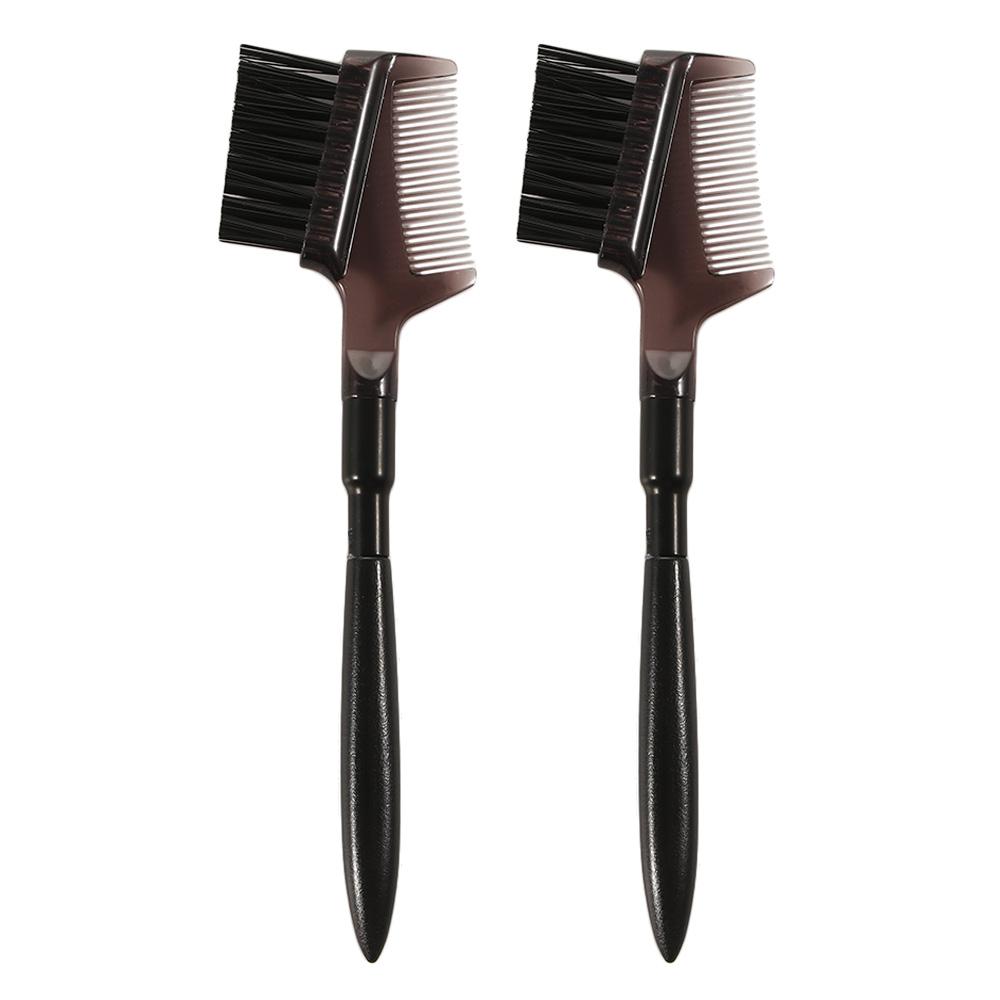 Female Single-head Makeup Tool Makeup Brush Eyebrow Comb Double Side Eyebrow Brush Eyelash Brush