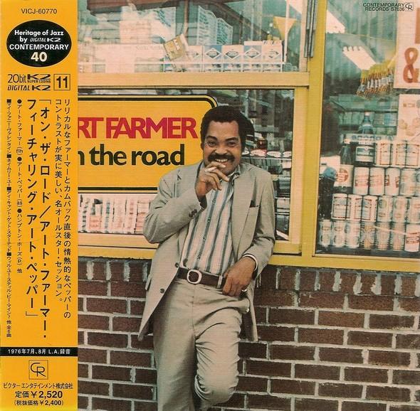 

CD ART FARMER On The Road VICJ60770 CONTEMPORARY 2001 Japan ObiJazz Used