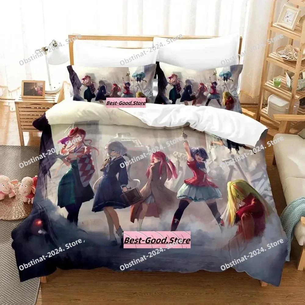 New Zombie Lplus Saga Beding Set Printed Bed Linen Set With Pilowcase Bed Soft Duvet Cover Soft Single Double Quen Super King-Sized Dimensionsd