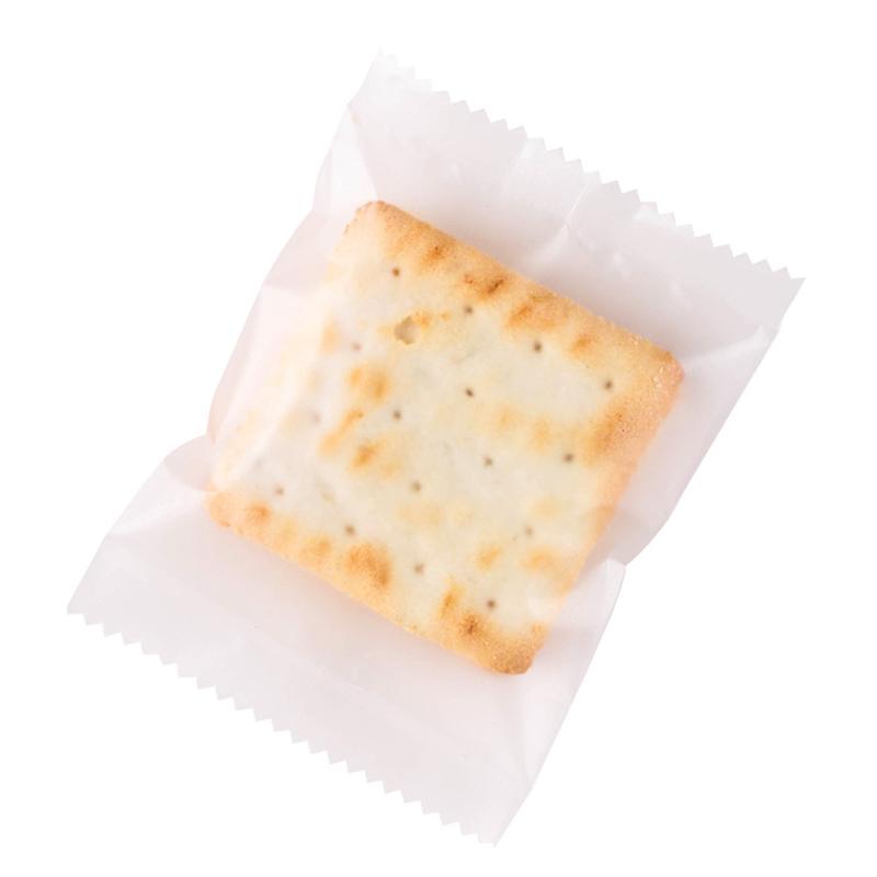 100Pcs Thicker Machine Seal Bags Clear Frosted Food Biscuit Diy Baking Cake Bag