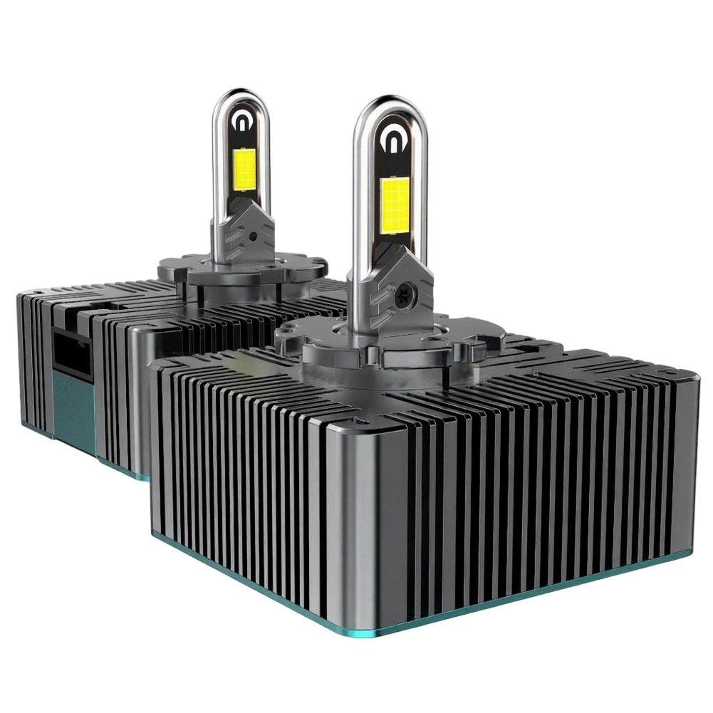 108000LM LED D1S LED-Birne 50.000 Stunden Lebensdauer Nicht-Polaritäts-Design 108000 Lumen 600 Heller Für D1S-Sockel