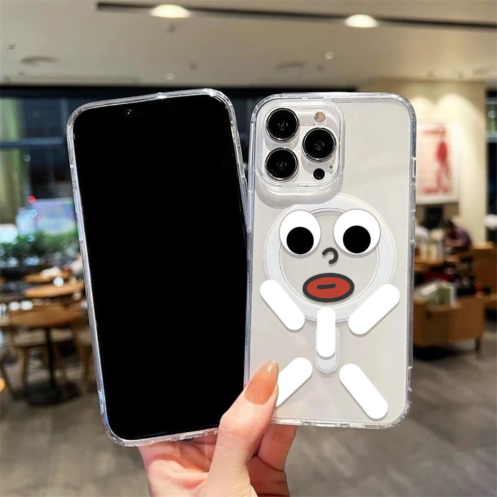 Magnetic Phone Case for iPhone 12 14 16 17 Pro 17 16 15 14 13 12 Pro Max  12 13 14 15  16 High Quality Shockproof Shell Full Protection Cute Style