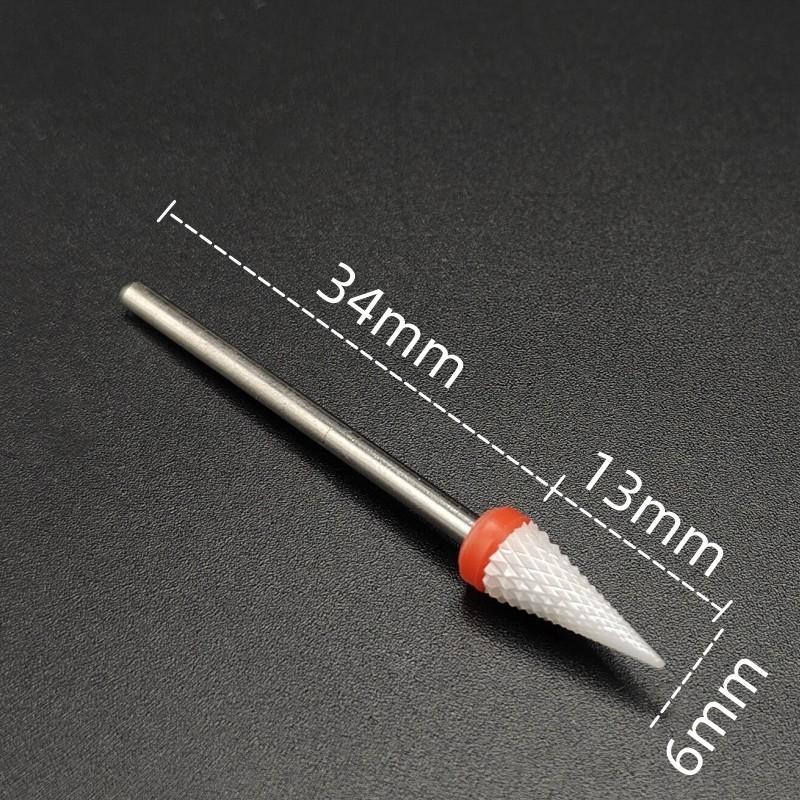 1 Piece Ceramic Nail Art Drill Rotary Cutter Cleaning Device for Nail Art Machine Accessories Removal Nail Gel Tool