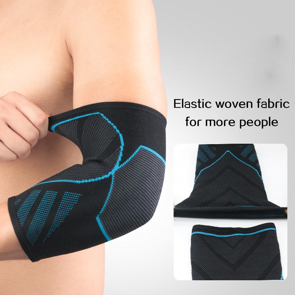 1 PC Compression Elbow Support Pads Elastic Brace for Men and Women Basketball Volleyball Fitness Protector Arm Sleeves