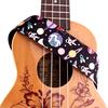 Uroczy Pasek do Ukulele Poliestrowy Wzór Kosmiczny 38mm*1.4m dla Dzieci