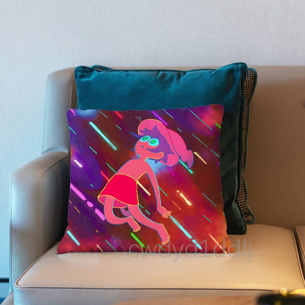 MMidnight Gospel Pillow Case Cover Square Sofa With For Pattern Comfortable Cushion Suitable Of Room