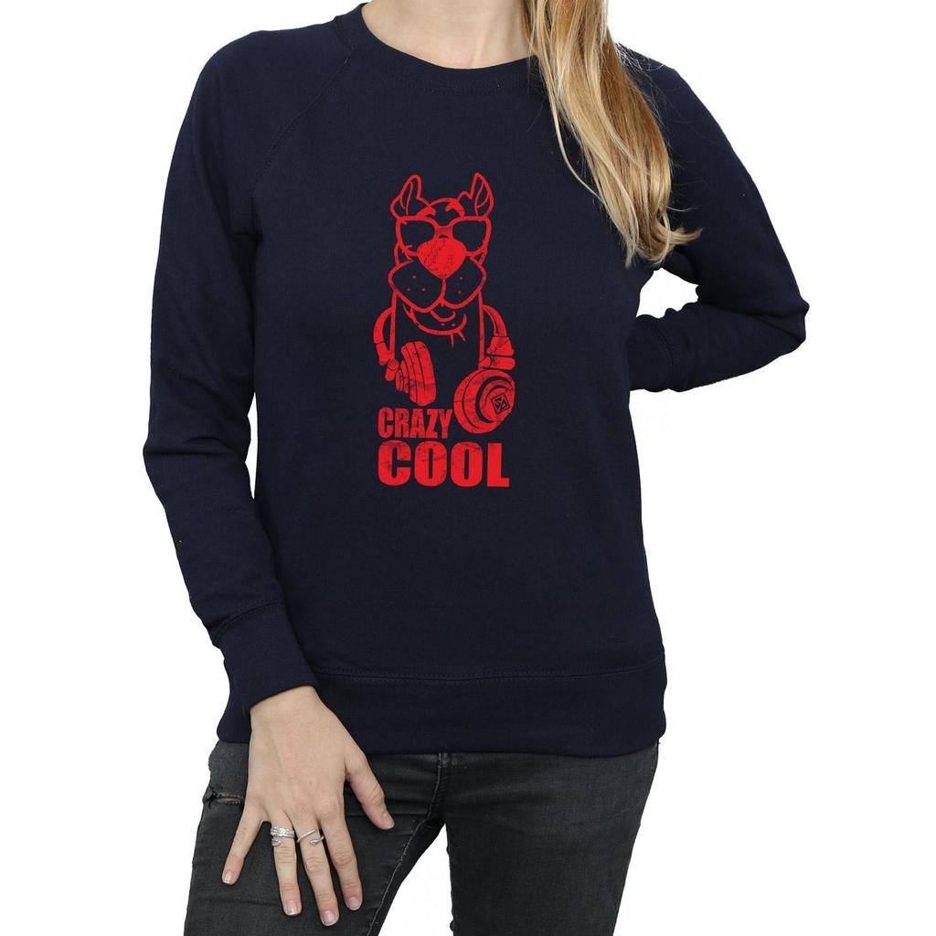 Scooby Doo Womens/Ladies Crazy Cool Sweatshirt