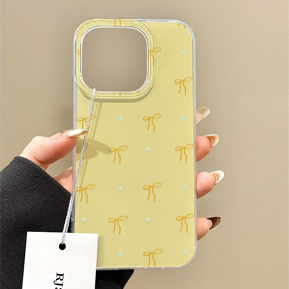 Painted Phone Case for iPhone 12 13 15 16 iPhone 16 12 13 14 15 Pro 14 15 16 Pro Max Coverage Shockproof Anti-Fingerprint Fresh Style Protective Case