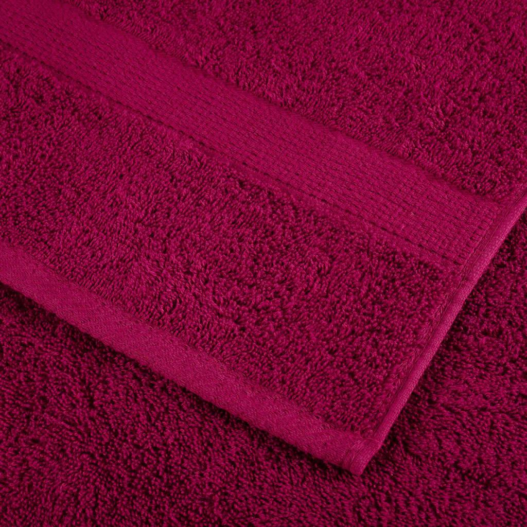 Premium Wash Cloths SOLUND 4 pcs Burgundy 30 x 30 cm 600 g m²