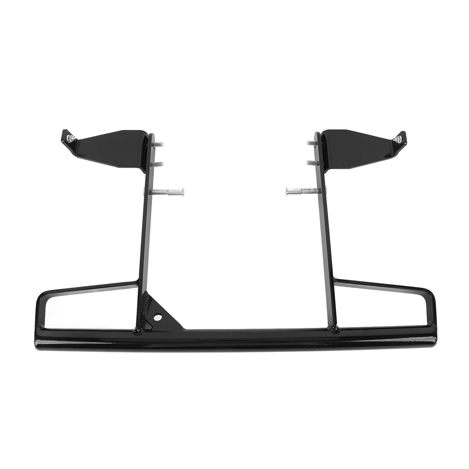 

Wide Rear Grab Bar Bumper Black Aluminum Alloy Enhanced Safety Protective Impact Proof Stylish Look for 700 700R 2006