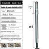 Electric Tricycle Rear Axle Shaft, 16 Teeth, 9 Shaft Head, 6205 Bearing Gearbox, Thickened.