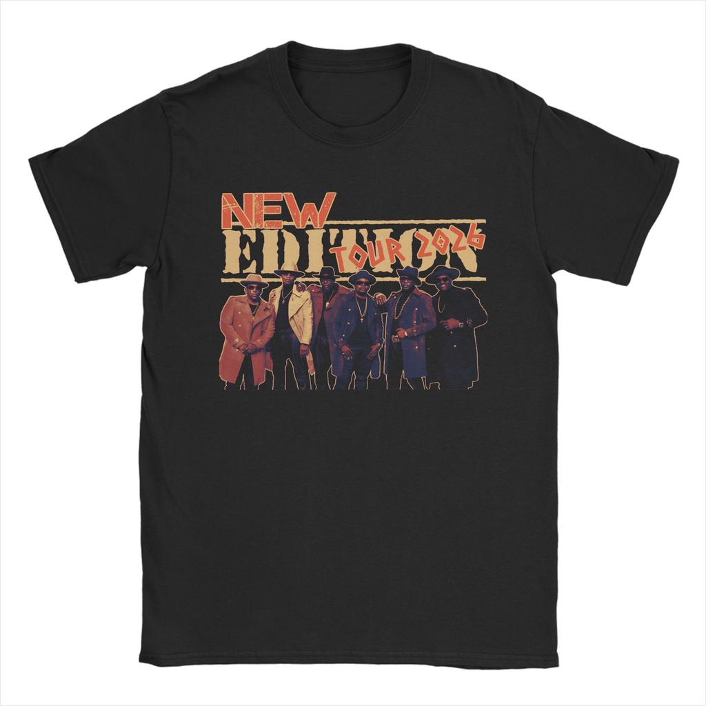 Summer New Edition Tour 2026 86405952 T Shirt For Unisex 100 Cotton Tee Shirt Short Sleeve Clothing