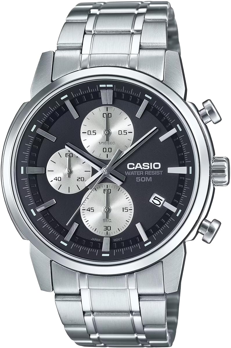 

Стандартные часы CASIO Second Chronograph Quartz Reverse Panda Overseas Model [Casio] Мужские 1/10 MTP-E510D-1A2V [Товар]