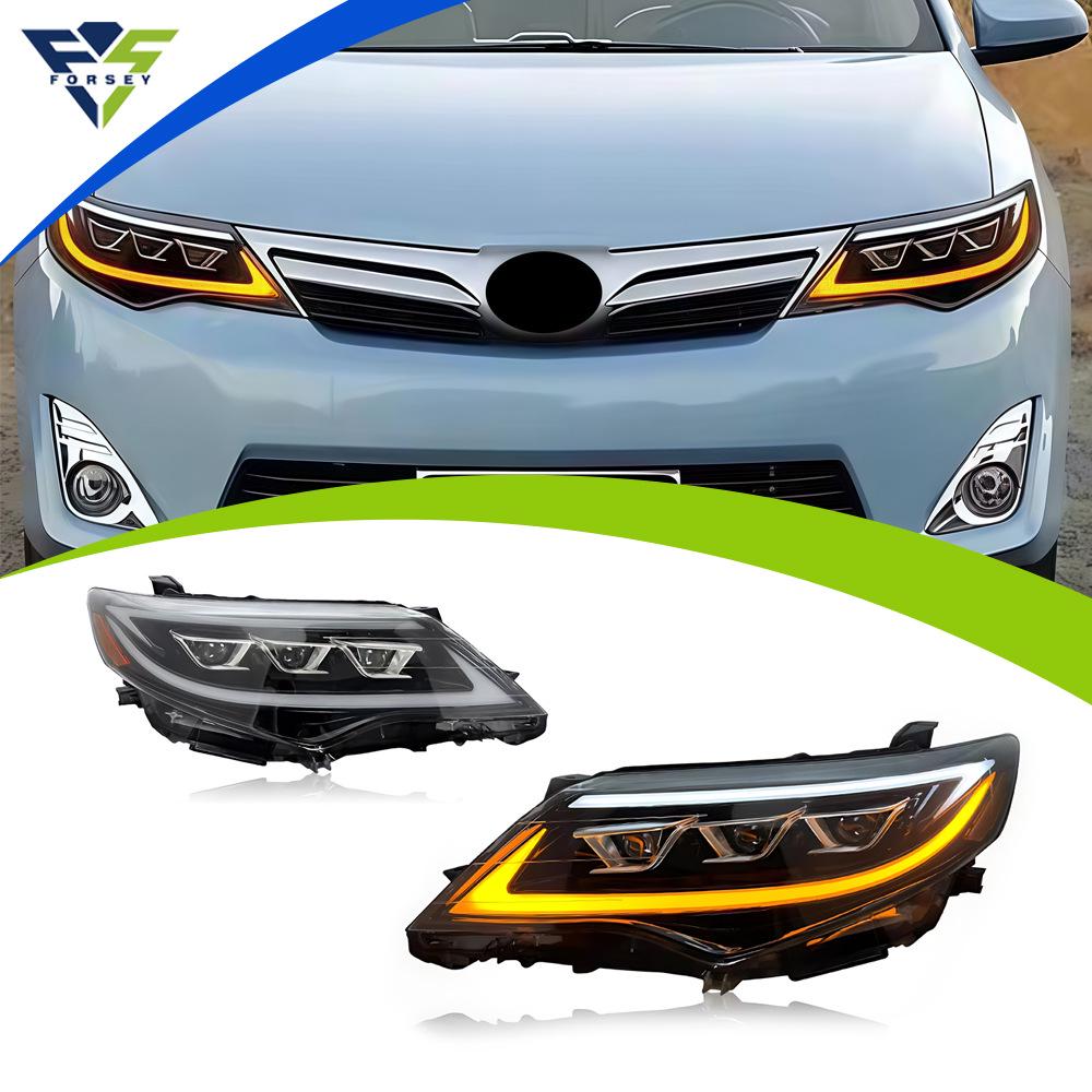 

Three-Eye Headlights Upgrade for 2012-2014 Camry No чистый