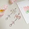 Wings Heart Fringe Phone Lanyard Love Pendant Bowknot Phone Chain  Key  Accessories