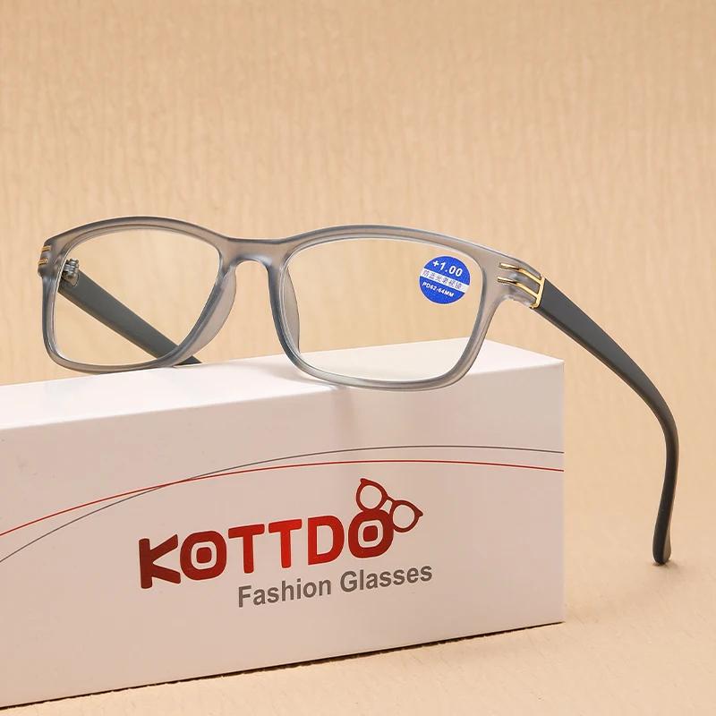 

Квадратні окуляри для читання для чоловіків, оптичні лінзи, пресбіопія, жінки, матово-коричневі, далекозорі окуляри, окуляри проти синього світла +1,0 +1,5 +2,0 +2,5 +1.0