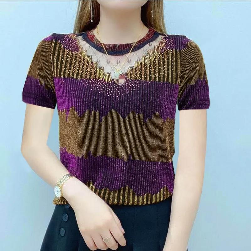 Осенняя кружевная рубашка больших размеров — фото 7