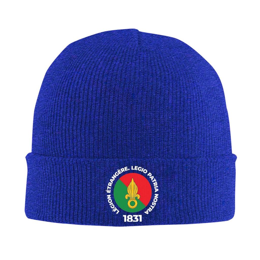 Legion Etrangere Foreign Warm Knitted Cap Fashion Bonnet Hat Autumn Winter Outdoor Beanies Hats for Unisex Adult