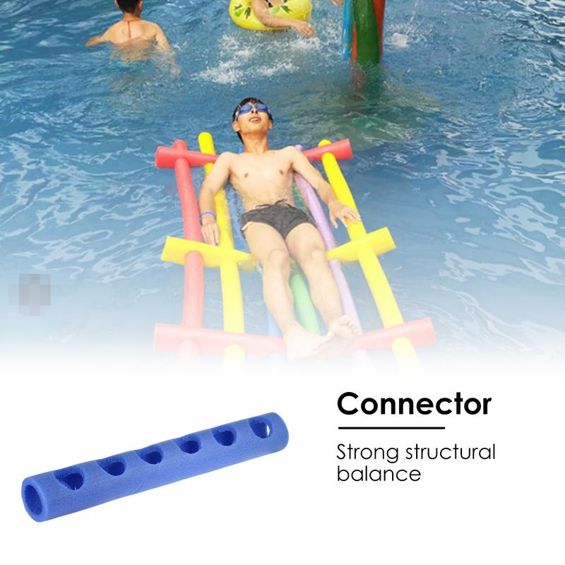 0-7 Hole Swimming Pool Noodle Connector Pool Float Chair Connector Swim Pool Accessories For Swimming Training