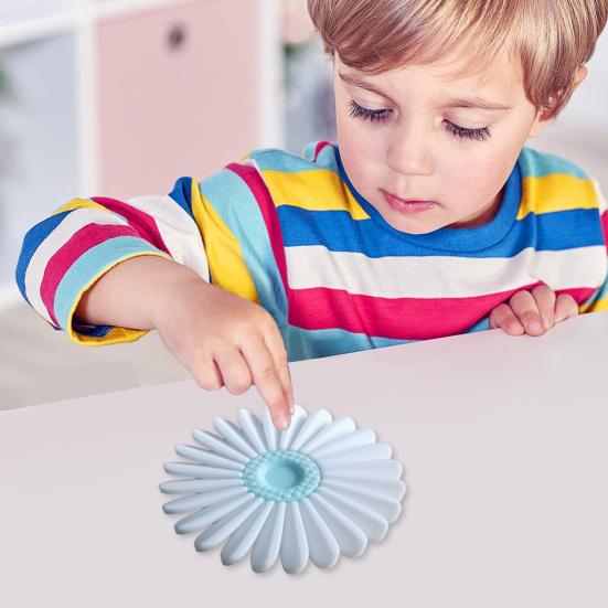 Spring Flower Fidget Spinner Toy Stress Anxiety Relief Kids Teens Adults Fingertip Gyroscope