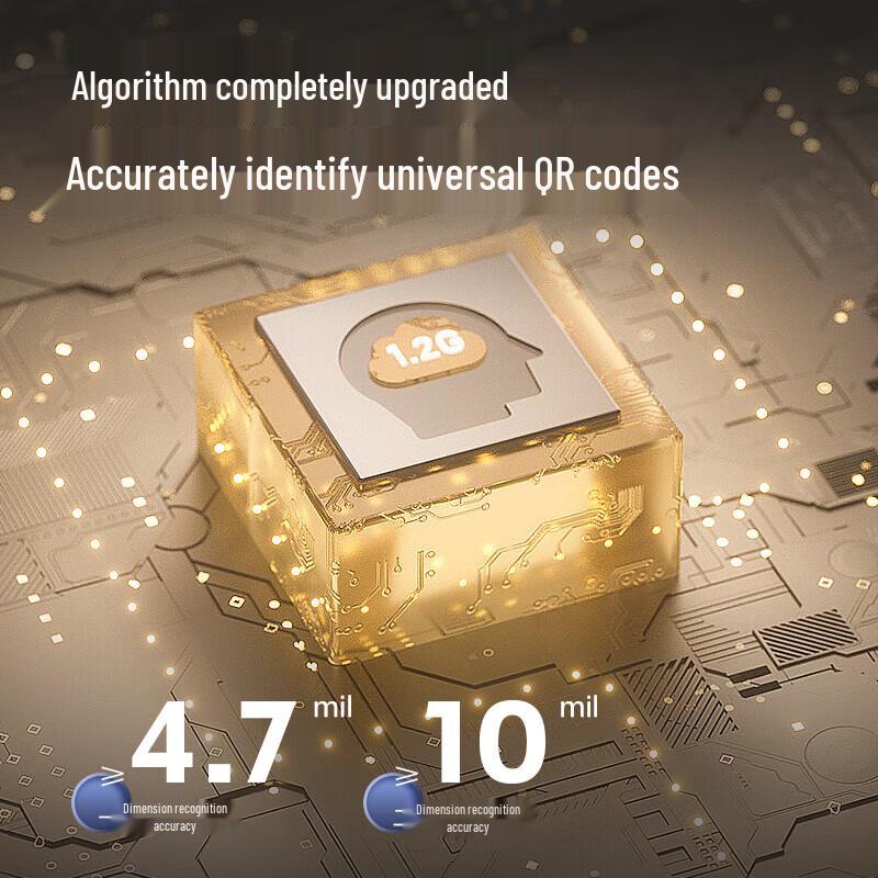 Deli Wireless Bluetooth 1D/2D Barcode Scanner