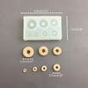 Mini Cookie Bread Biscuit-Resin Molds Miniature Bread Dessert Molds Display-Prop
