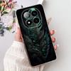 For Xiaomi Redmi Note 14 14Pro 14 Pro+ Plus Case Cute Animals Tiger Lion Dragon Cartoon Phone Cover Soft TPU Matte Silicone Capa