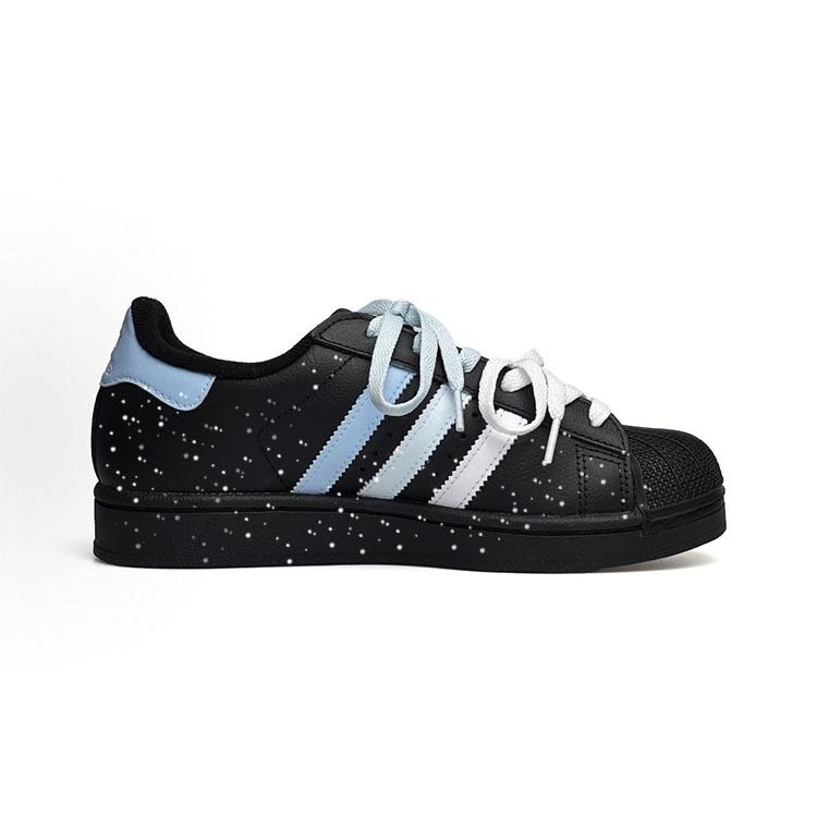 adidas Originals Superstar 2 Chaussures de Skateboard Basses Unisexe JI0079(Équipe1983-)
