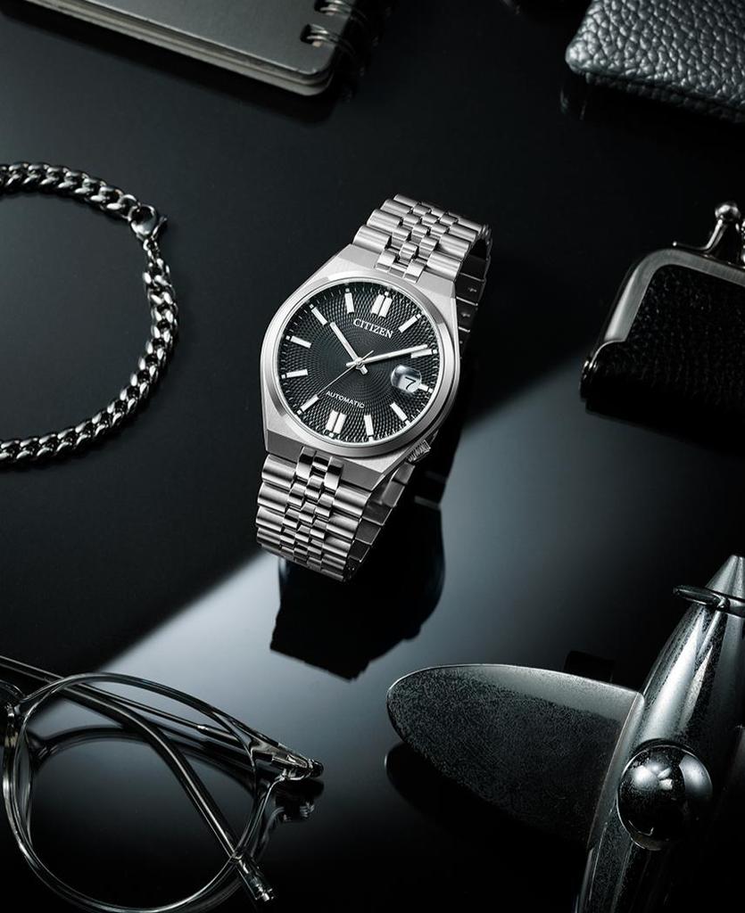 CITIZEN Tsuyosa Automatic 60 Hours Power Reserve SS Men’s Watch NK0020-55E