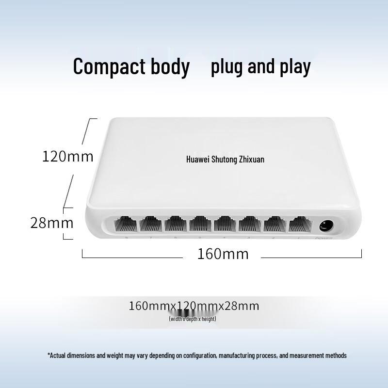 Huawei S1730S-L8T-A1 8-Port Gigabit Unmanaged Switch