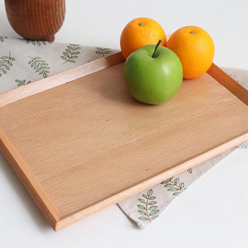 Ruhan Nordic Beechwood Mortise & Tenon Solid Wood Tray