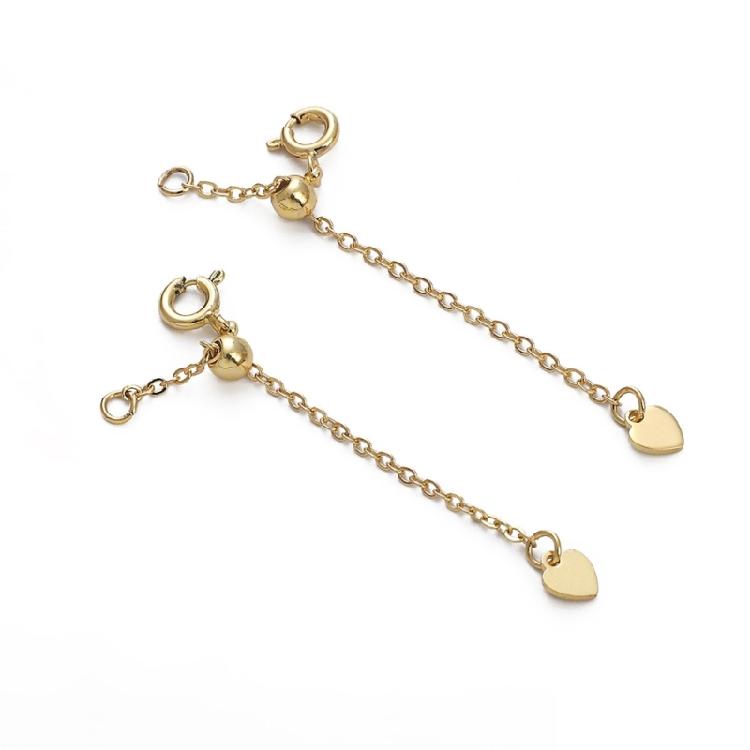 Sturdy Brass Adjustable Chain Portable Keychain with Lobster Clasp Fashion Accessory for Tent and Luggage Daily Use
